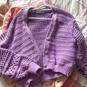 Zara Knit Cardigan Size Small